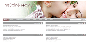 Návrh web rodina